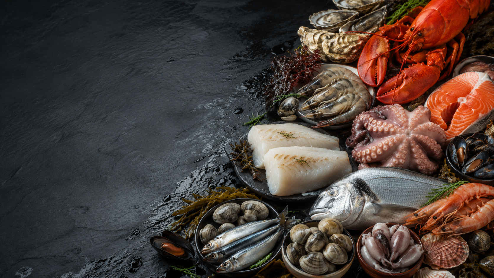 Produtos do mar Básik Oceano
