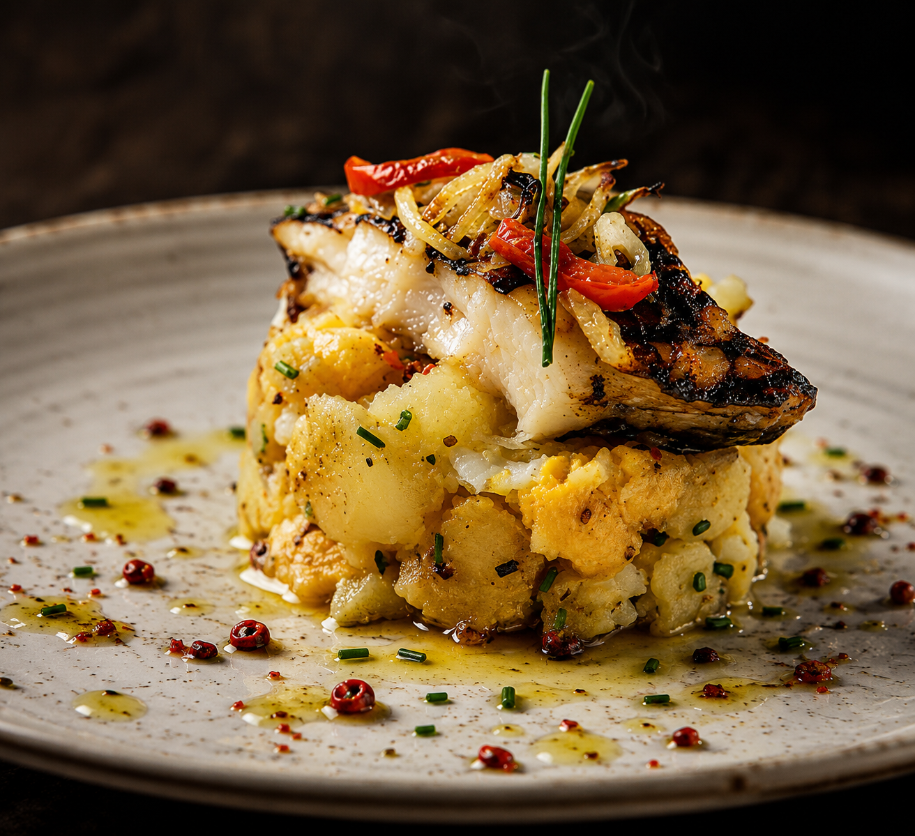 Peixe Espada Preto Posta