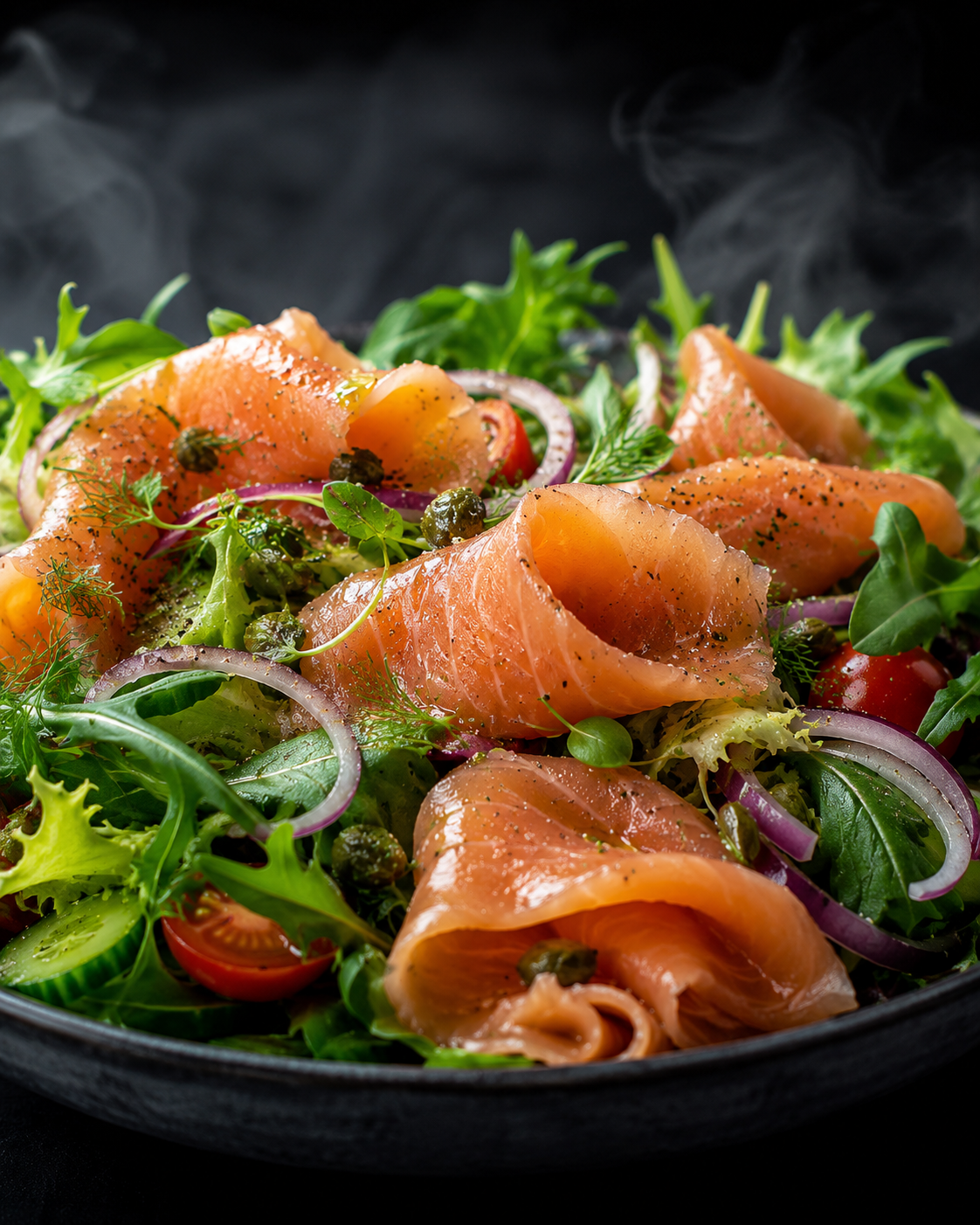 Salmão Fumado